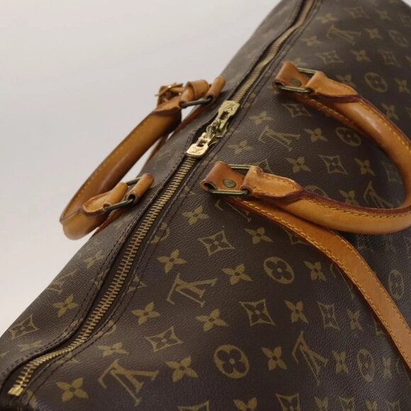 LOUIS VUITTON Monogram Keepall 55 Boston Bag - Picture 7 of 16
